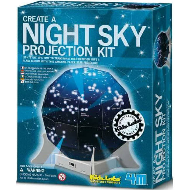 

Детская лаборатория. Лампа - проектор созвездий (детские ночные светильники)