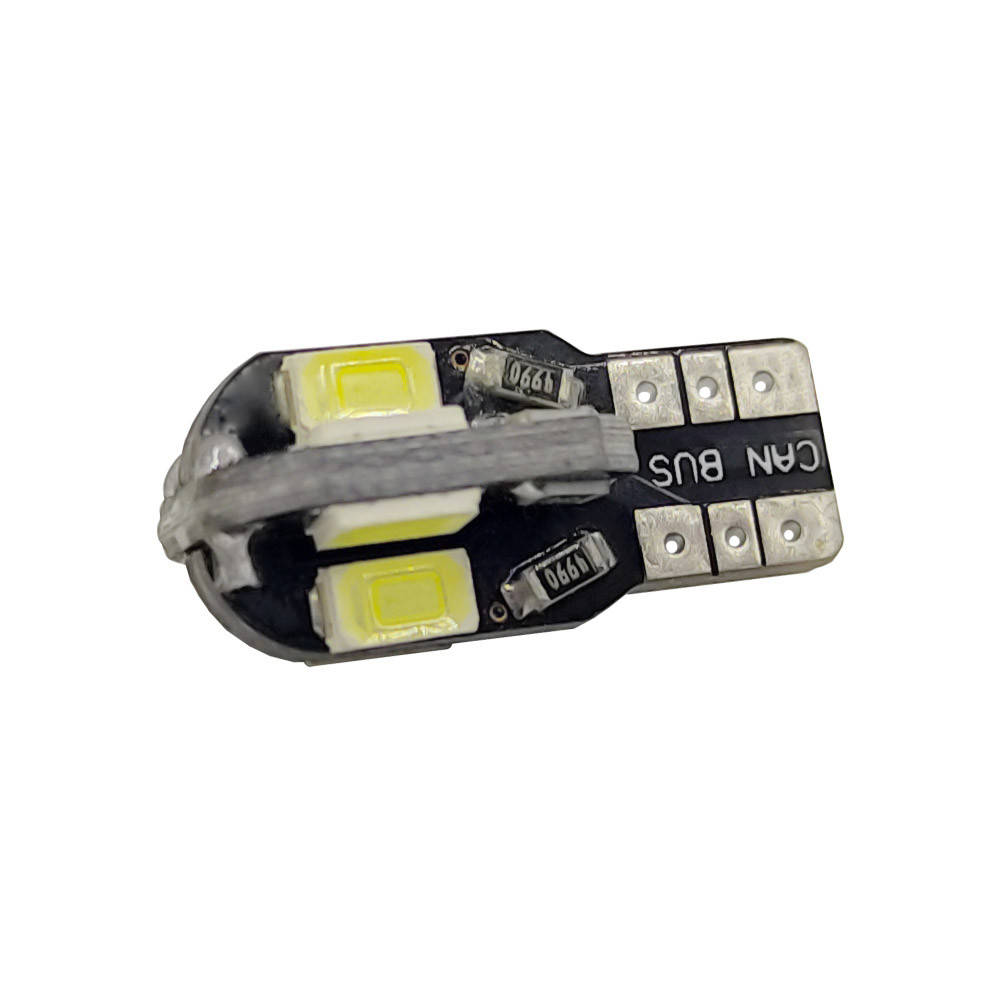 

Светодиодная лампа W5W T10-5630-8SMD-PCB Canbus белая