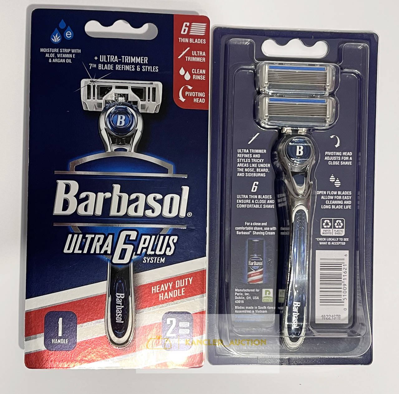 

Бритвенный станок Barbasol Ultra 6 Plus Ultra ультра шесть лезвий! Оригинал США