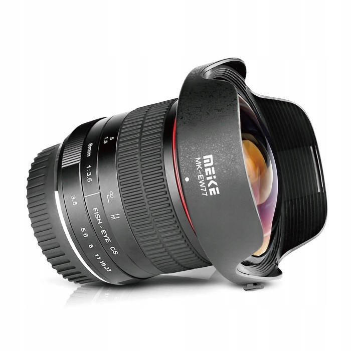 

Объектив MEIKE 8 mm F3.5 aps-c для Canon EF fish eye рыбий глаз