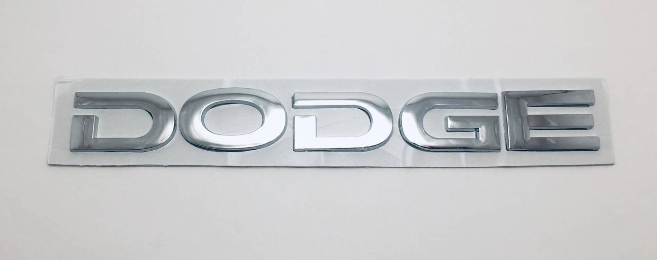 

Эмблема надпись багажника Dodge