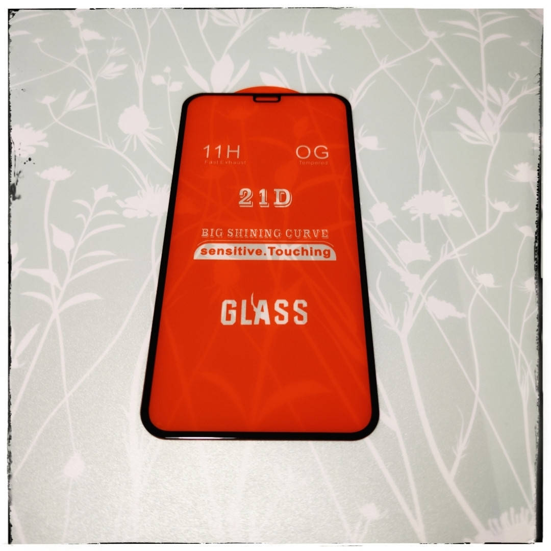 

Full Glue 21D стекло (полный клей) для айфон iPhone 11 / XR, Черный