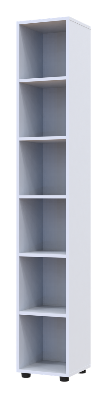 Шафа пенал Doros Міра Білий ДСП 183.5х30х30 (41510126) 3