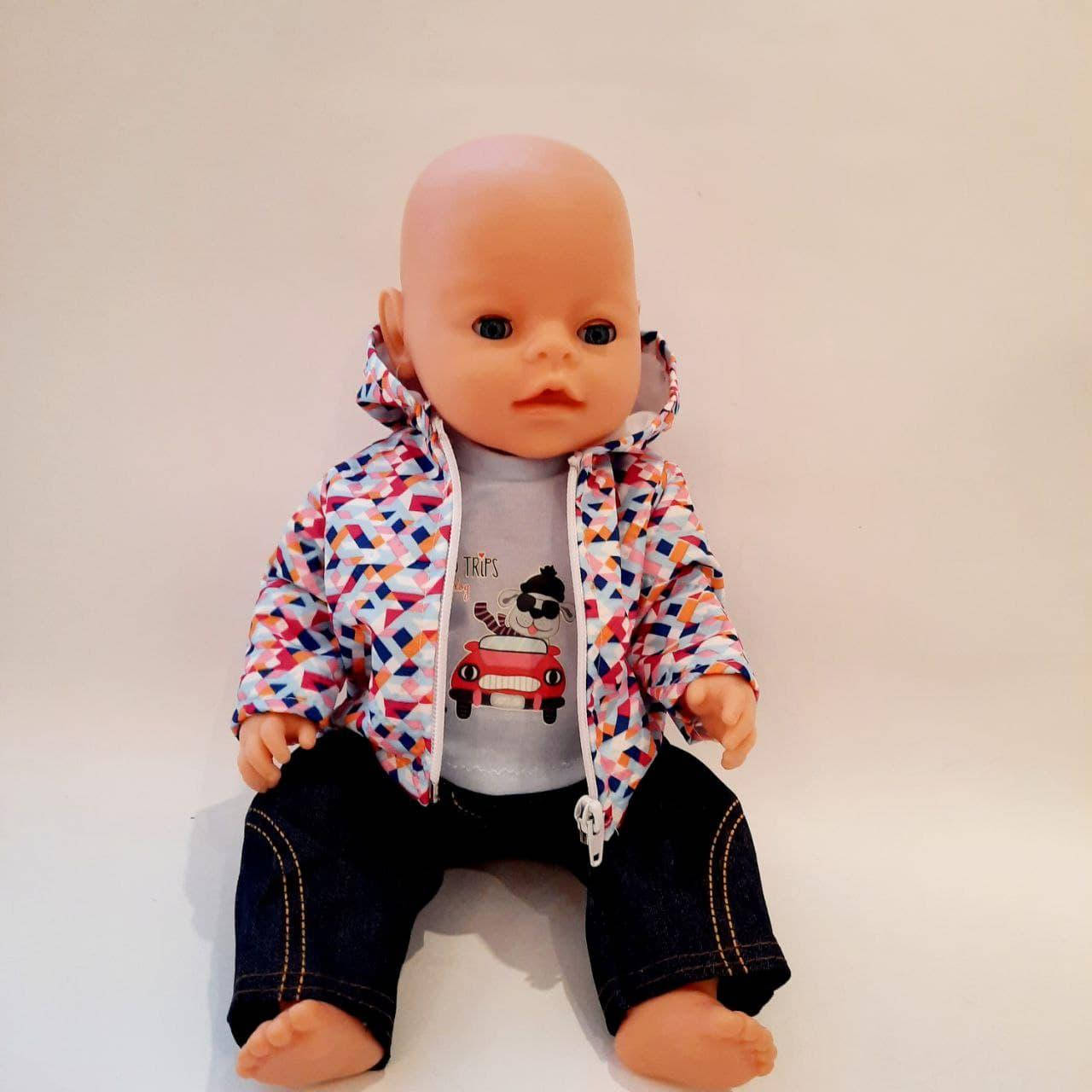 

Набор одежды для Беби Борн / Baby Born 40-43 см теплая одежда разноцветная курточка футболка брючки