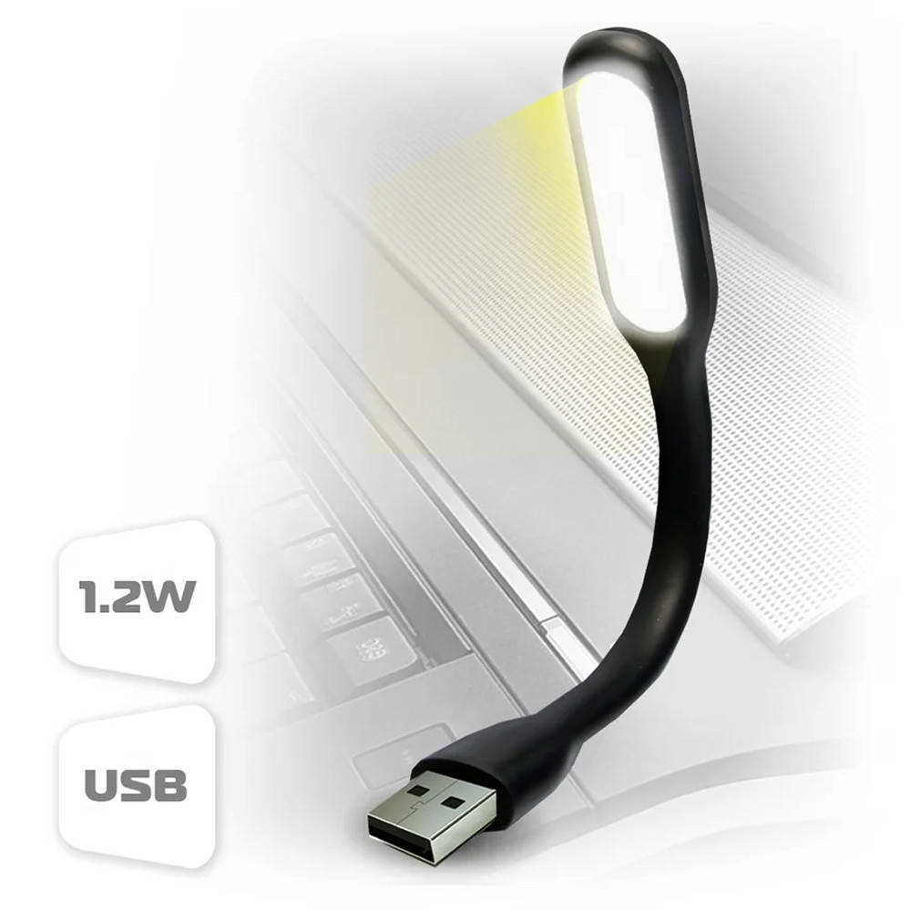 

Гибкая портативная USB LED лампа фонарик 5v светодиодная