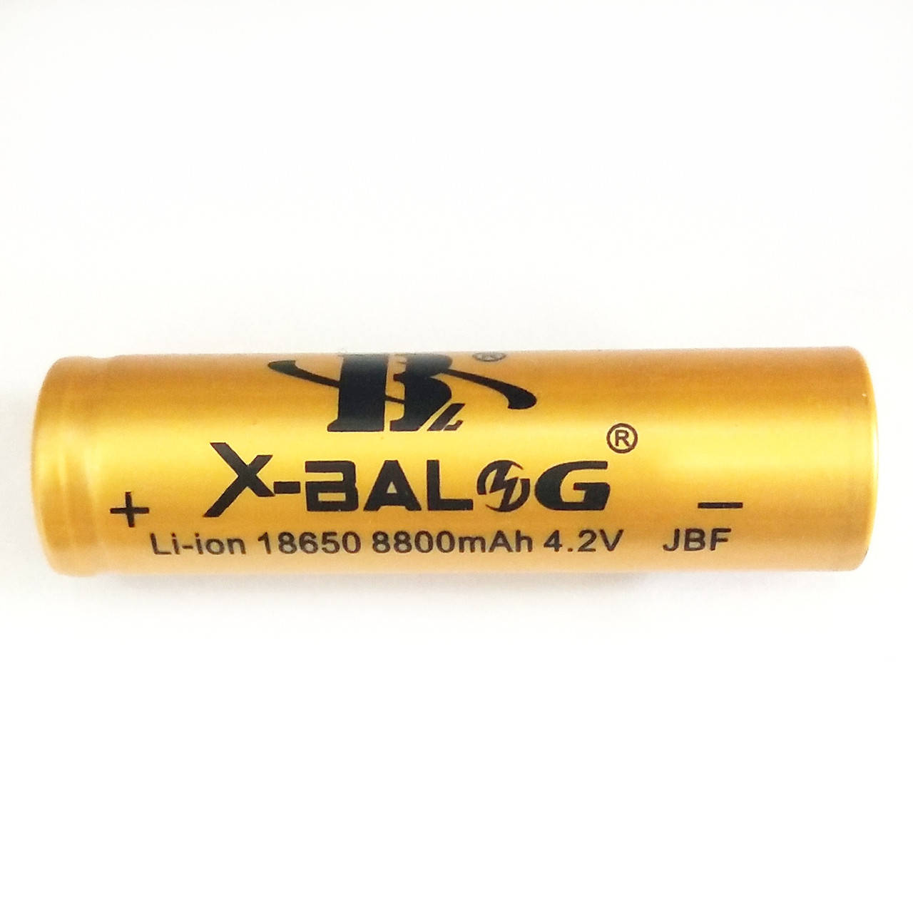 

Аккумулятор литиевый Li-ion X-Balog 18650 Golden 8800 mAh