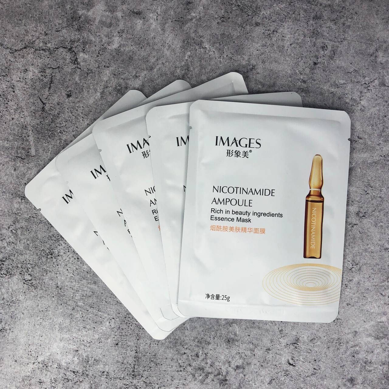 

Омолоджуюча маска для обличчя Images Nicotinamide Ampoule з ніацинамідом 25 g