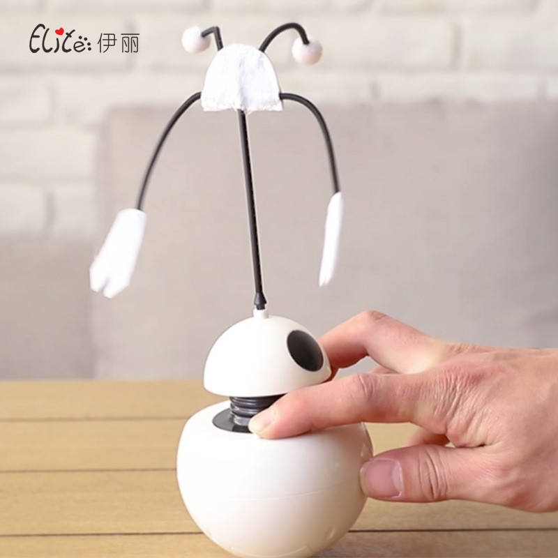 

Интерактивная игрушка неваляшка для кошек , шар вертушка с лазером и привлекающим кота звуком, Белый