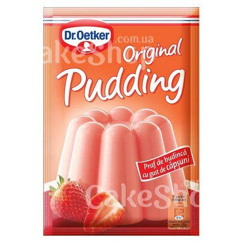 

Пудинг с клубничным вкусом (ТМ Dr.Oetker)