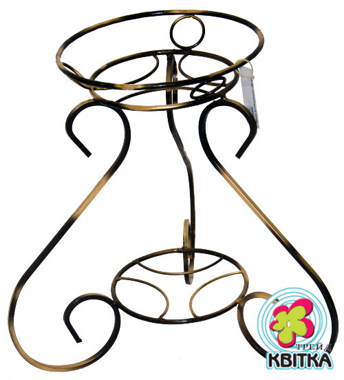 

Напольная Металлическая Подставка для Цветов на 1 Горшок "Амфора Малая"
