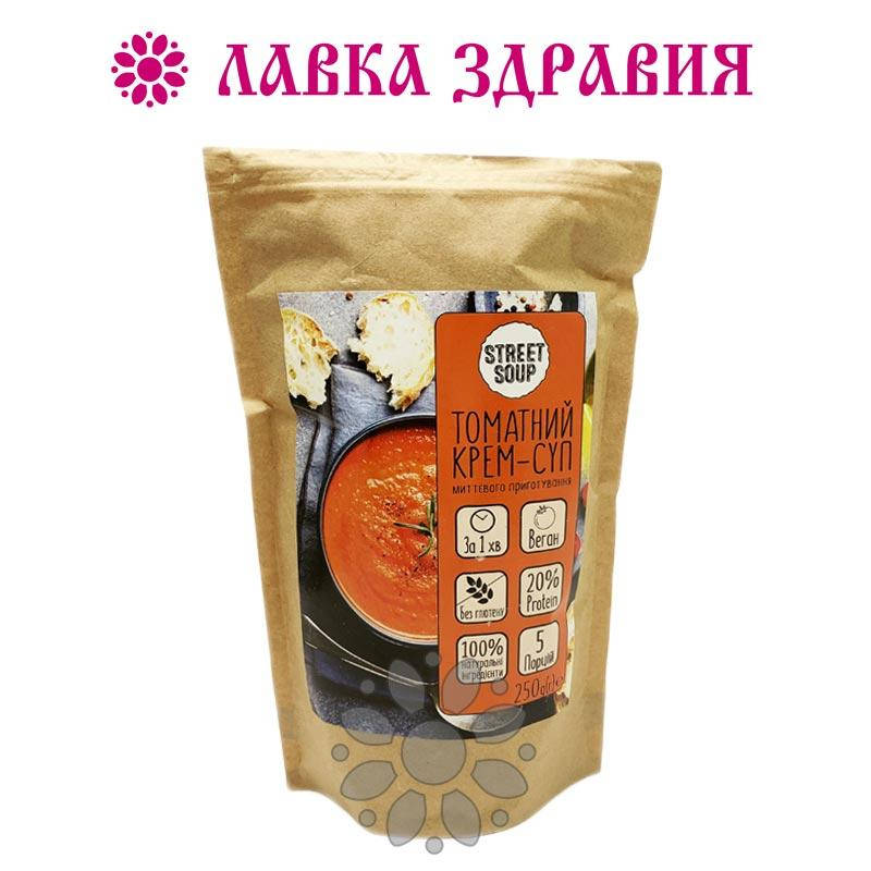 

Крем-суп томатный STREET SOUP, 250 г (дой-пак)