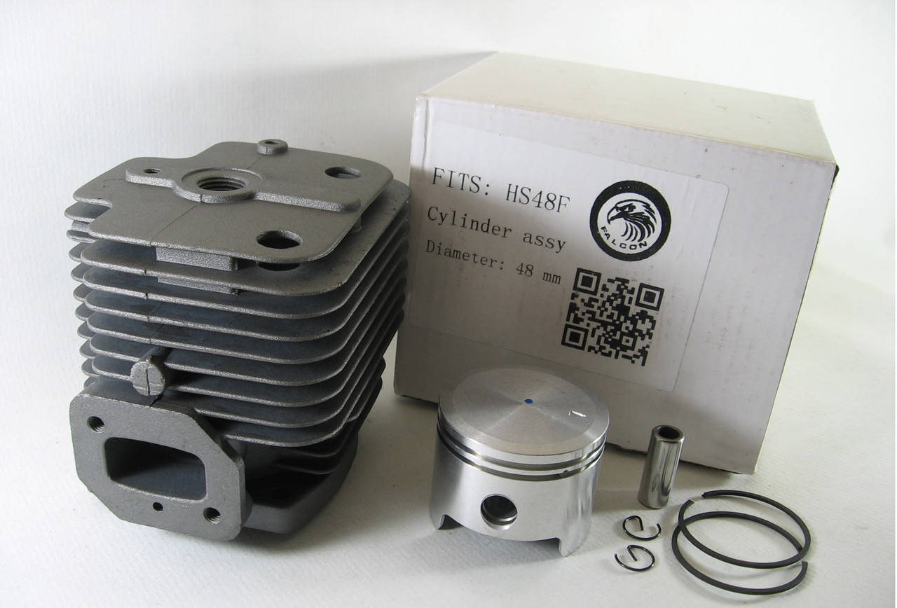 

Цилиндр с поршнем Homelite IE48F Vorskla 6200 HS48F HUASHENG KS865 EB650 для культиватора Хомелитэ, Ворскла