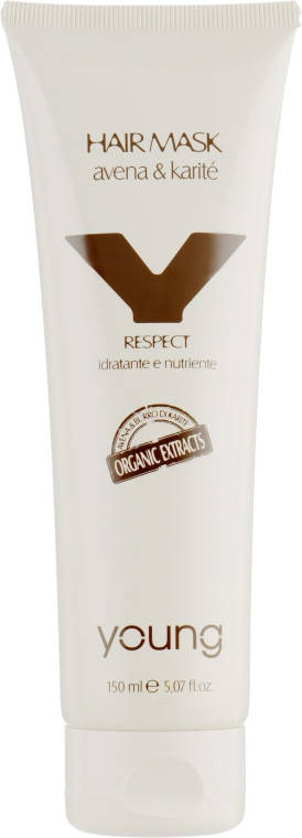 

Young Y-Respect Avena And Karite Hair Увлажняющая маска с маслом карите и экстрактом овса 150