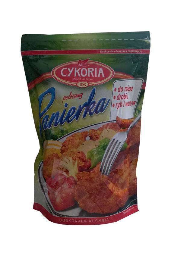 

Сухари панировочные Cykoria Panier Панировка для мяса, рыбы и овощей, 200г Польша