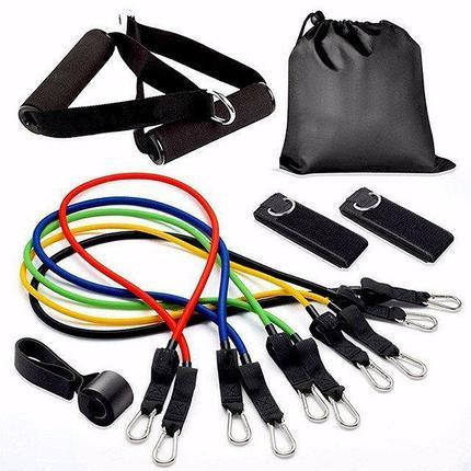

Набор эспандеров резинок для фитнеса JT-003 Resistance Bands 5шт. + чехол