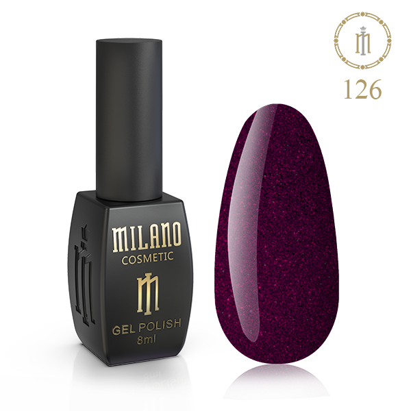 

Гель лак для ногтей Милано (Milano Cosmetic) 8 мл № 126