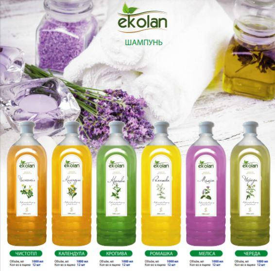 

Ekolan шампунь 1л