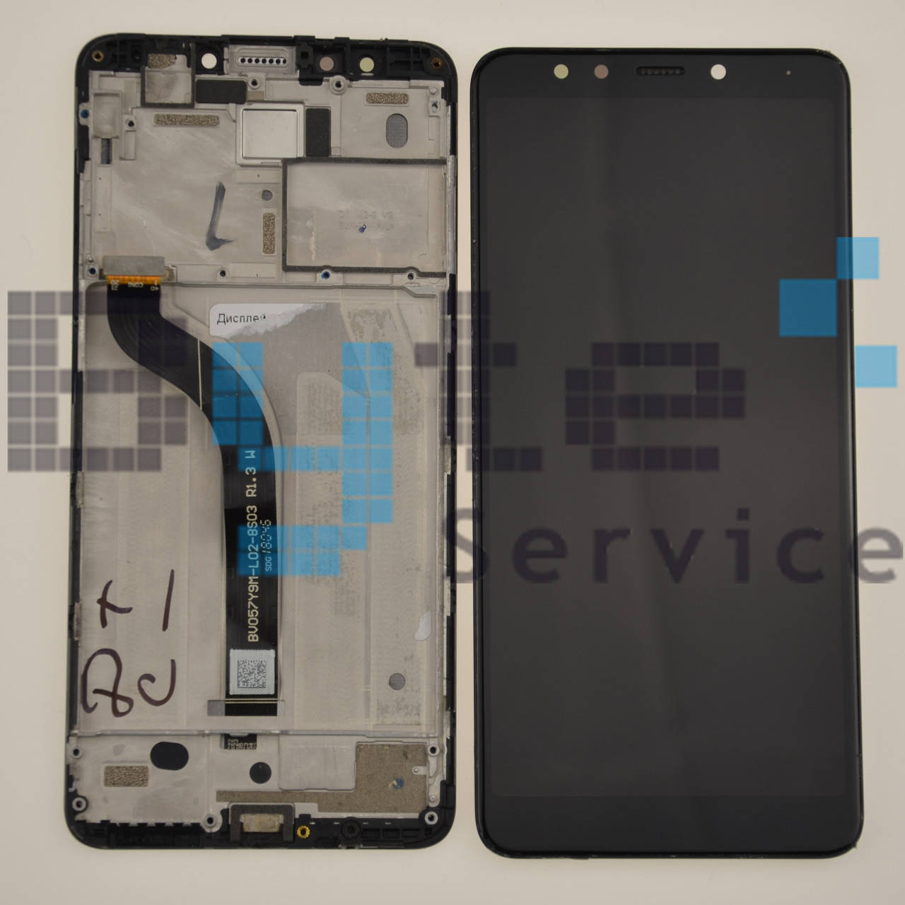 

Дисплейный модуль в сборе Xiaomi Redmi 5 (REF) Black original, Черный