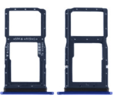 

Лоток сим карты и карты памяти для Huawei P Smart Z STK-L21/Y9 Prime 2019, синий