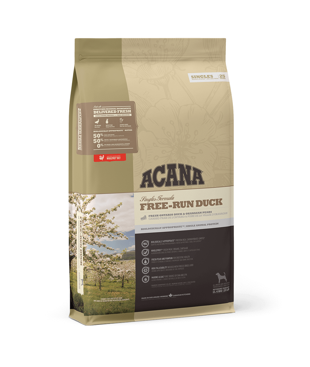 

ACANA DOG Free-Run Duck 11.4 кг