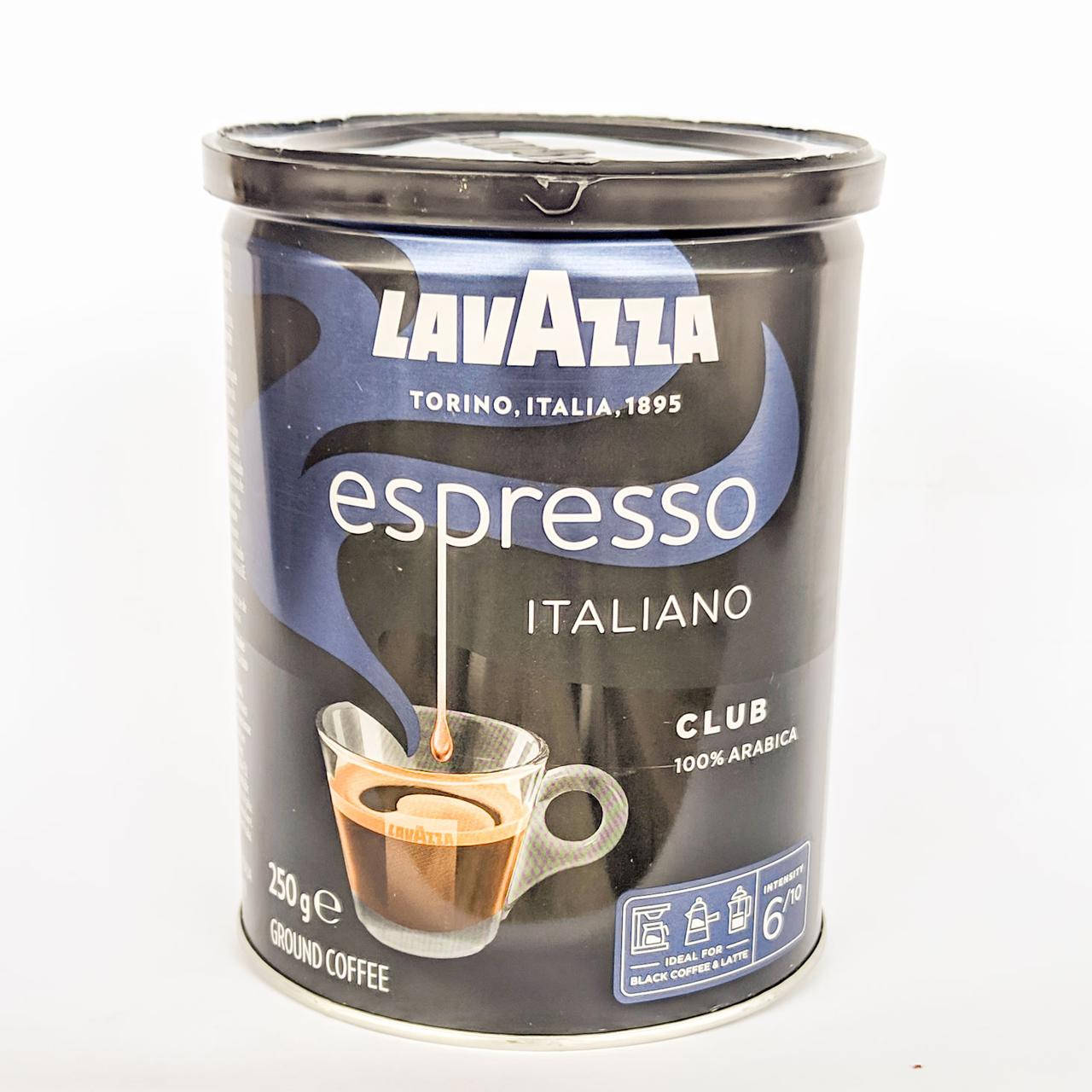 

Кофе молотый Lavazza Club Steel Can