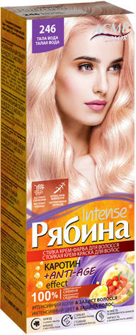 

Краска для волос РЯБИНА INTENSE NEW - 246 Талая вода