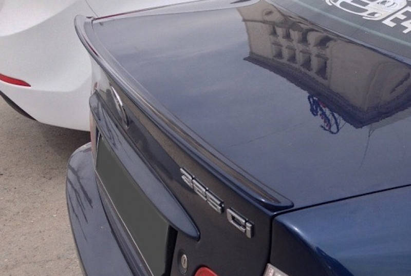 

Лип спойлер (сабля) на БМВ Е46 ( BMW E46), Черный