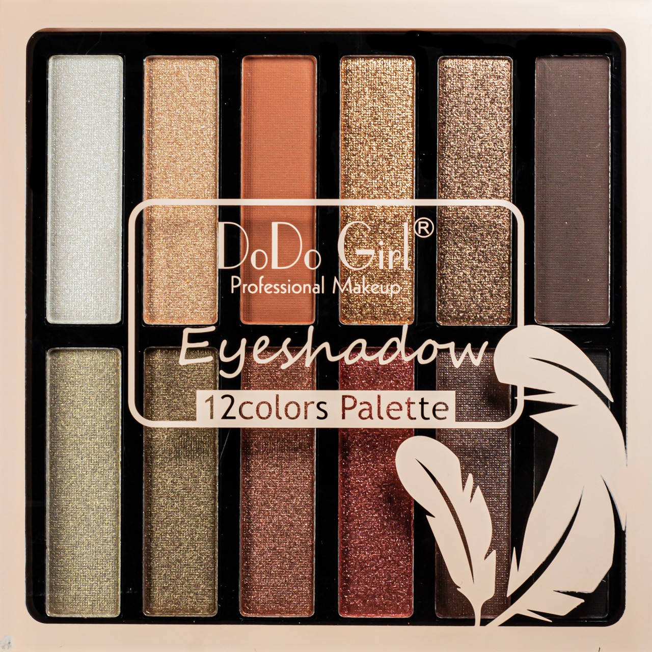

Палетка теней для век на 12 цветов DoDo Girl Eyeshadow D3166