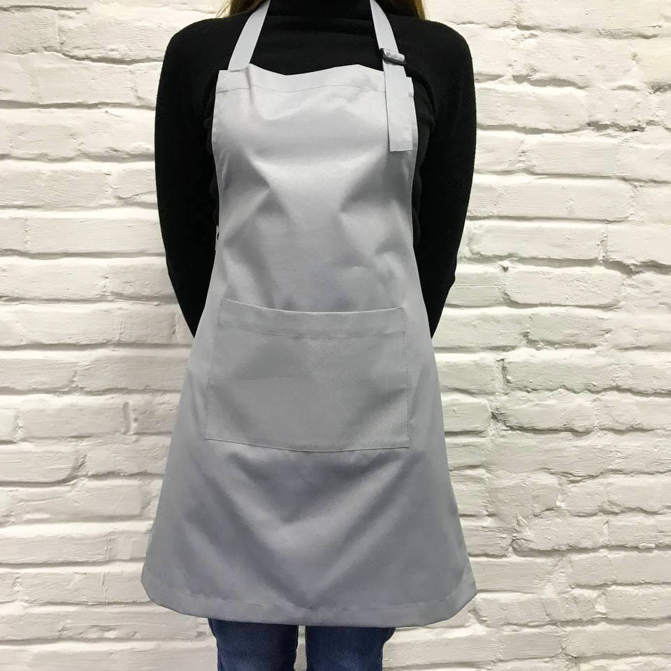 

Фартух саржевый серый для сублимации