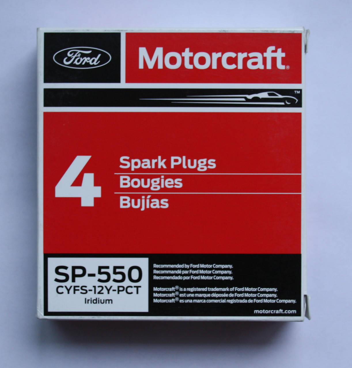 

Свечи Ford Fusion USA 2.0 EcoBoost; Motorcraft SP-550