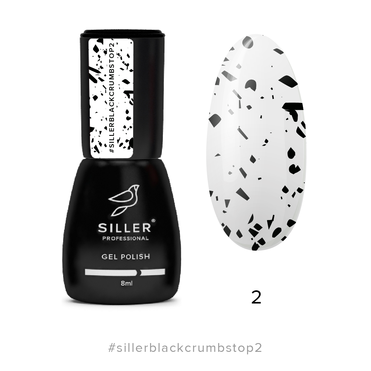 

Top Black Crumbs Siller Professional №02, 8мл
