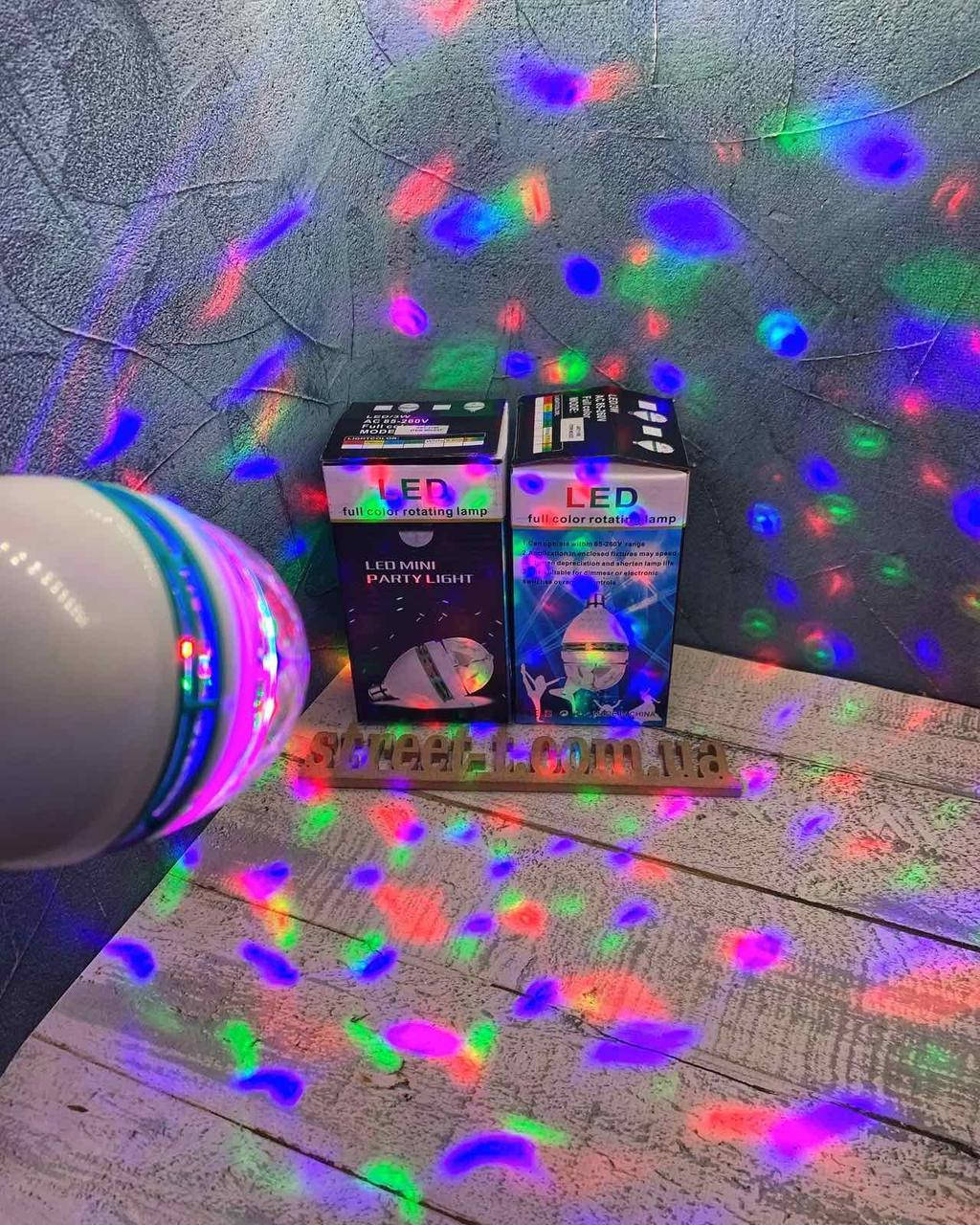 

Вращающаяся дисколампа LED Mini Party Light, проектор