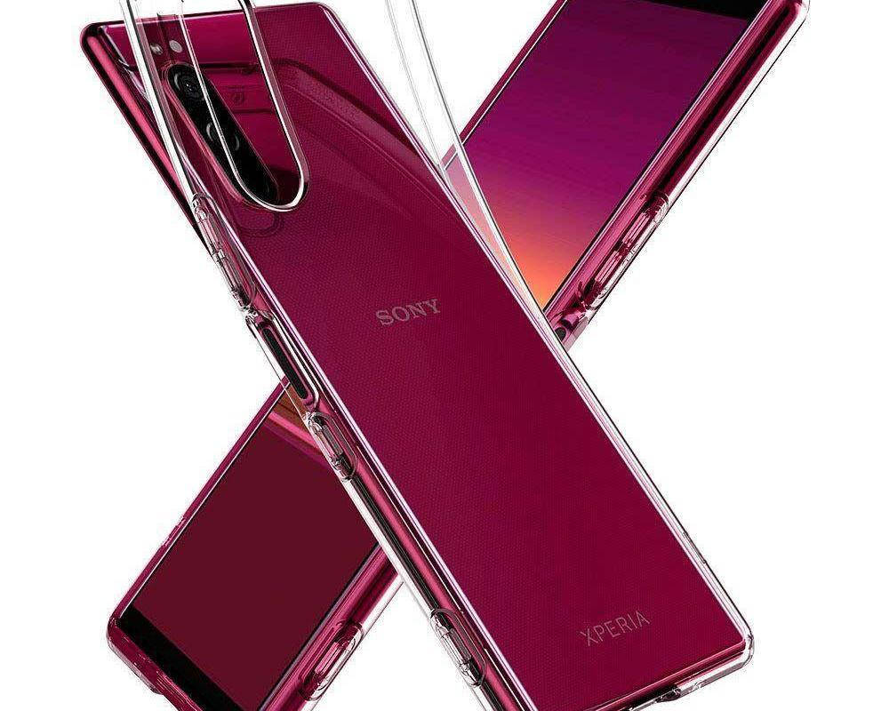 

Силиконовый прозрачный чехол для Sony Xperia 5, Разные цвета