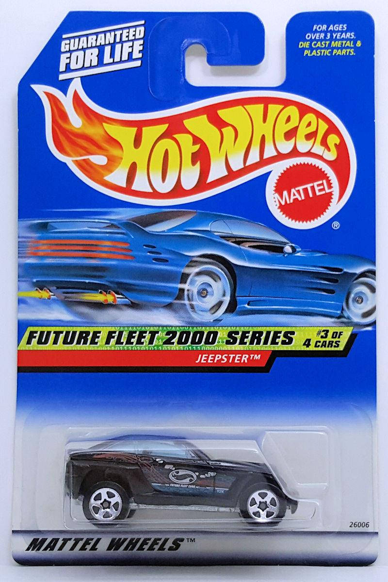

Машинка Hot Wheels - Jeepster - 2000 Future Fleet (#003). Mattel. Оригинал