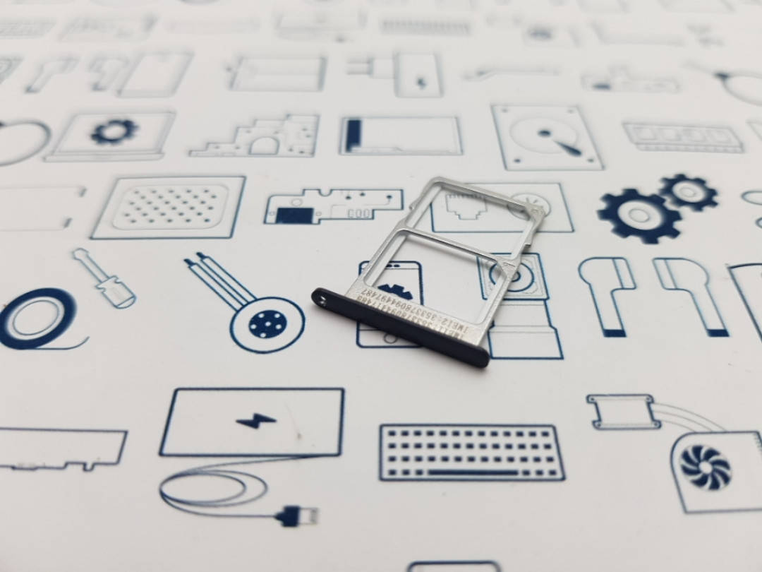 

Лоток карты памяти Nokia N3 TA-1032 черный Сервисный оригинал с разборки