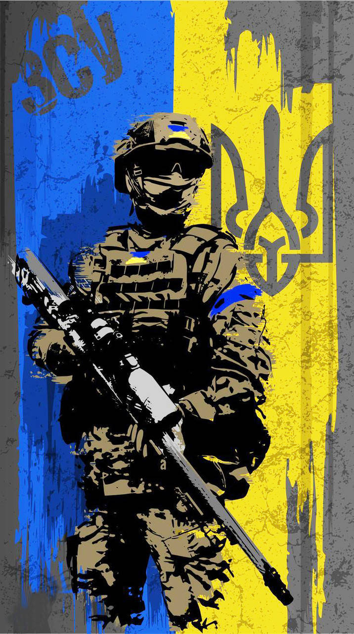 

Патриотический магнит на холодильник