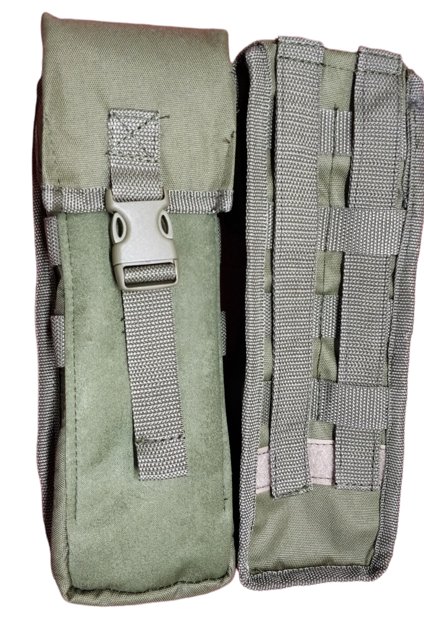 

Подсумок рпк на 2а магазина закрытый двойной хаки олива