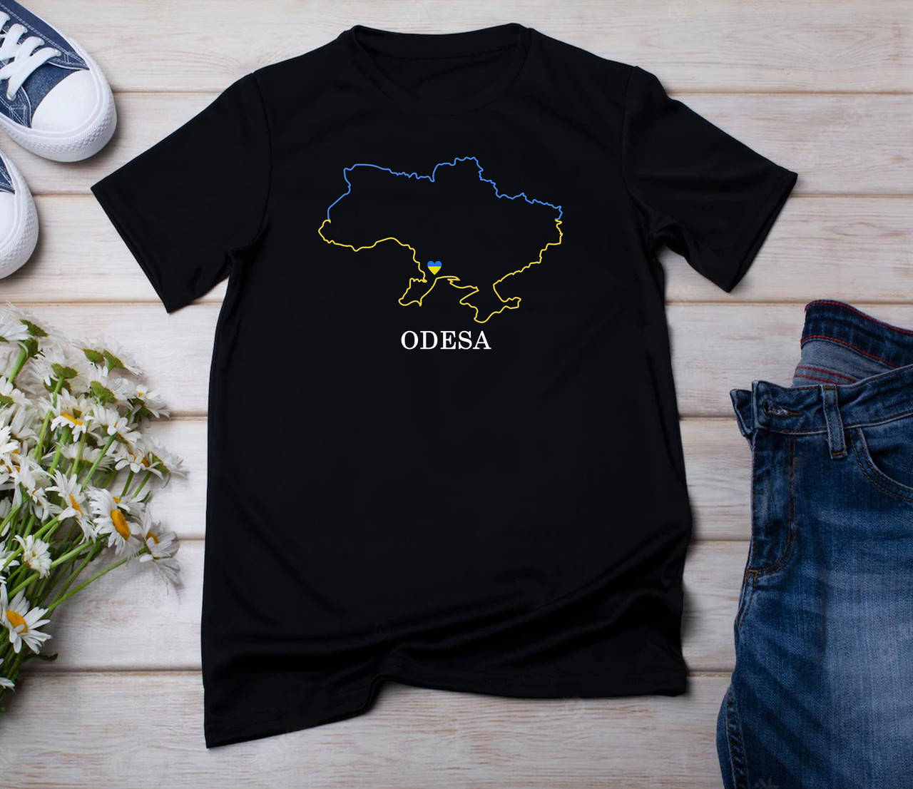 

Футболка ""HOME" с геолокацией и названием ВАШЕГО города