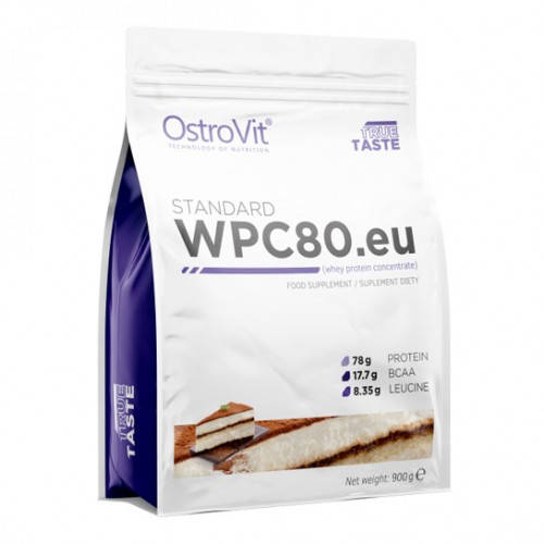 

Протеин - Концентрат сывороточного протеина - OstroVit STANDARD WPC80 /900 g