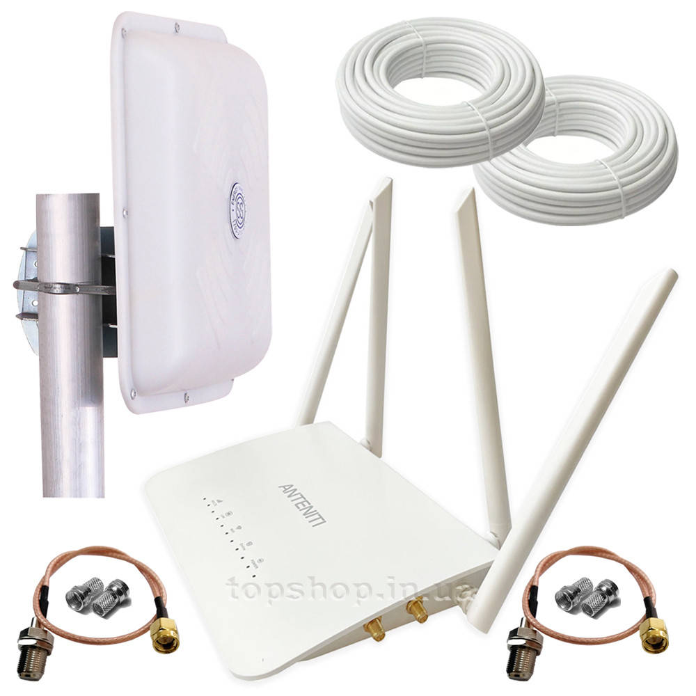 

4G Интернет комплект для частного дома с роутером ANTENITI B535 до 150 Мбит/c