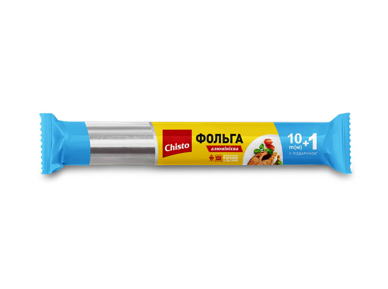 

Chisto Фольга алюминиевая для пищевых продуктов 10+1м