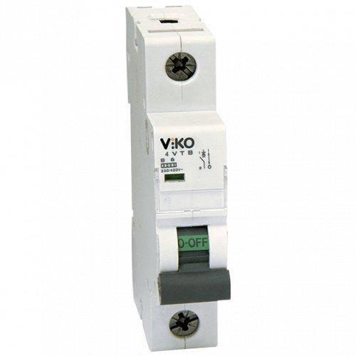 

Автоматический выключатель VIKO 1р тип "C" 6А 4VTB-1C06