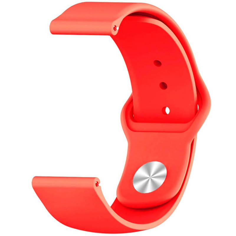 

Силиконовый Ремешок для Xiaomi Amazfit/Samsung 20 mm (Красный / Red)