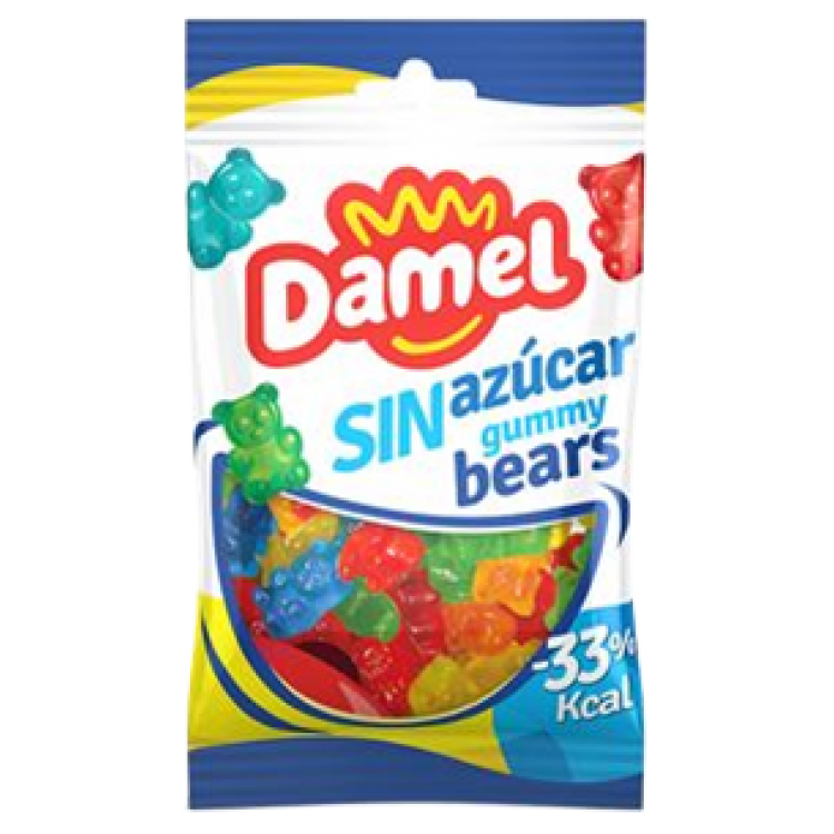 

Желейные конфеты без глютена и без сахара Мишки Damel 100 г