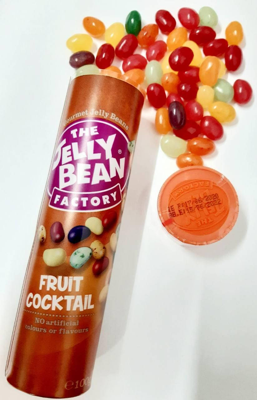 

Желейные бобы The Jelly Bean Factory Fruit coctail ФРУКТОВЫЙ КОКТЕЙЛЬ 100 г