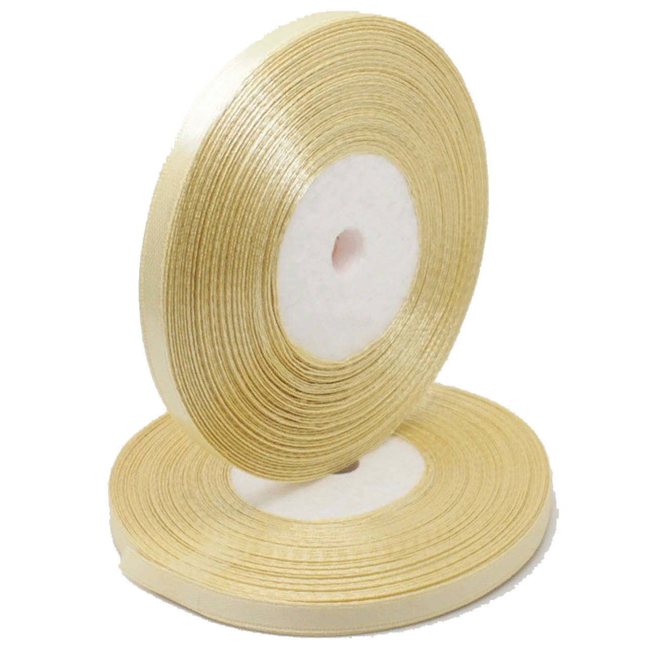 

Атласная лента 0,5 cм Айвори