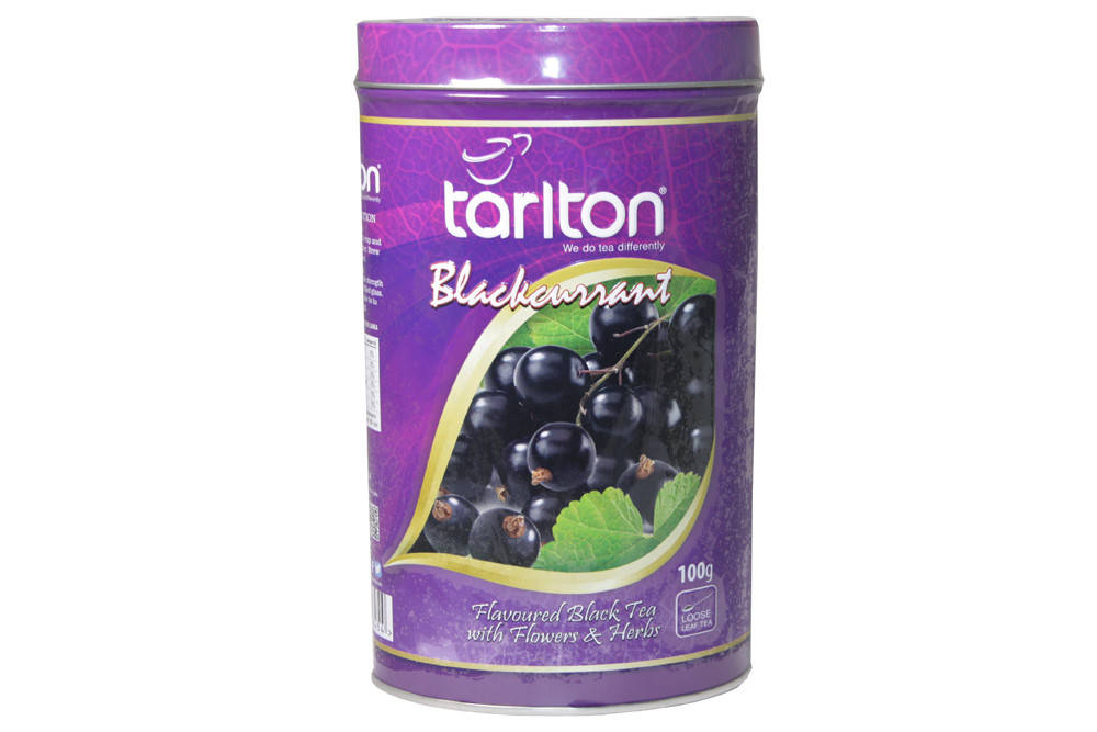 

Чай черный Тарлтон Черная Смородина 100 г Tarlton Blackcurrant жб Туба