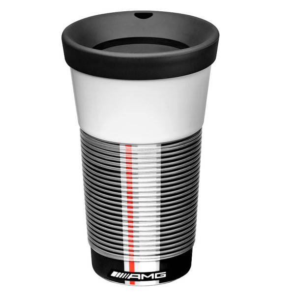 

Термокружка Mercedes-Benz Coffee2Go Cup, AMG, оригинал (B66953320), Белый