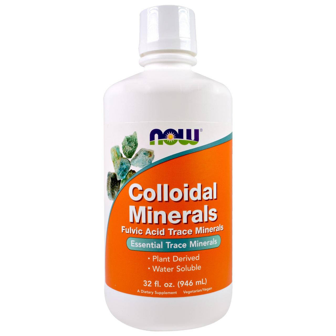 

Коллоидные минералы, Colloidal Minerals, Now Foods, 946 мл