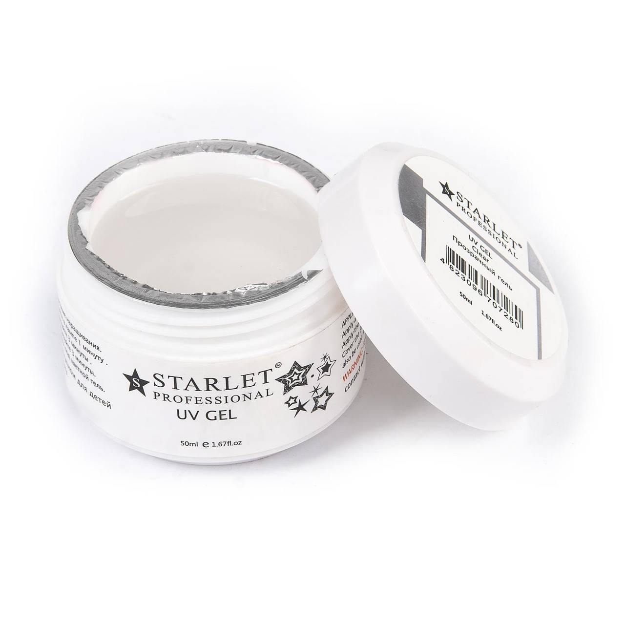 

ГЕЛЬ STARLET PROFESSIONAL ОДНОФАЗНЫЙ, ПРОЗРАЧНЫЙ 50 МЛ